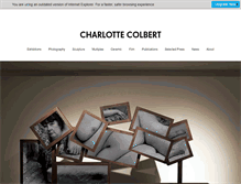 Tablet Screenshot of charlottecolbert.com